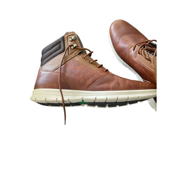 Timberland Mens Brown Leather Hoverlite Graydon Sneaker Boots Size 12 - Picture 9 of 13